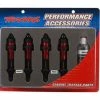 Traxxas Red Aluminum GTR Shocks (4) for Jato, Revo, E-Revo, Summit, Slayer, XO-1 -Cars & Trucks Sales TRA5460R 2 80505.1562601188