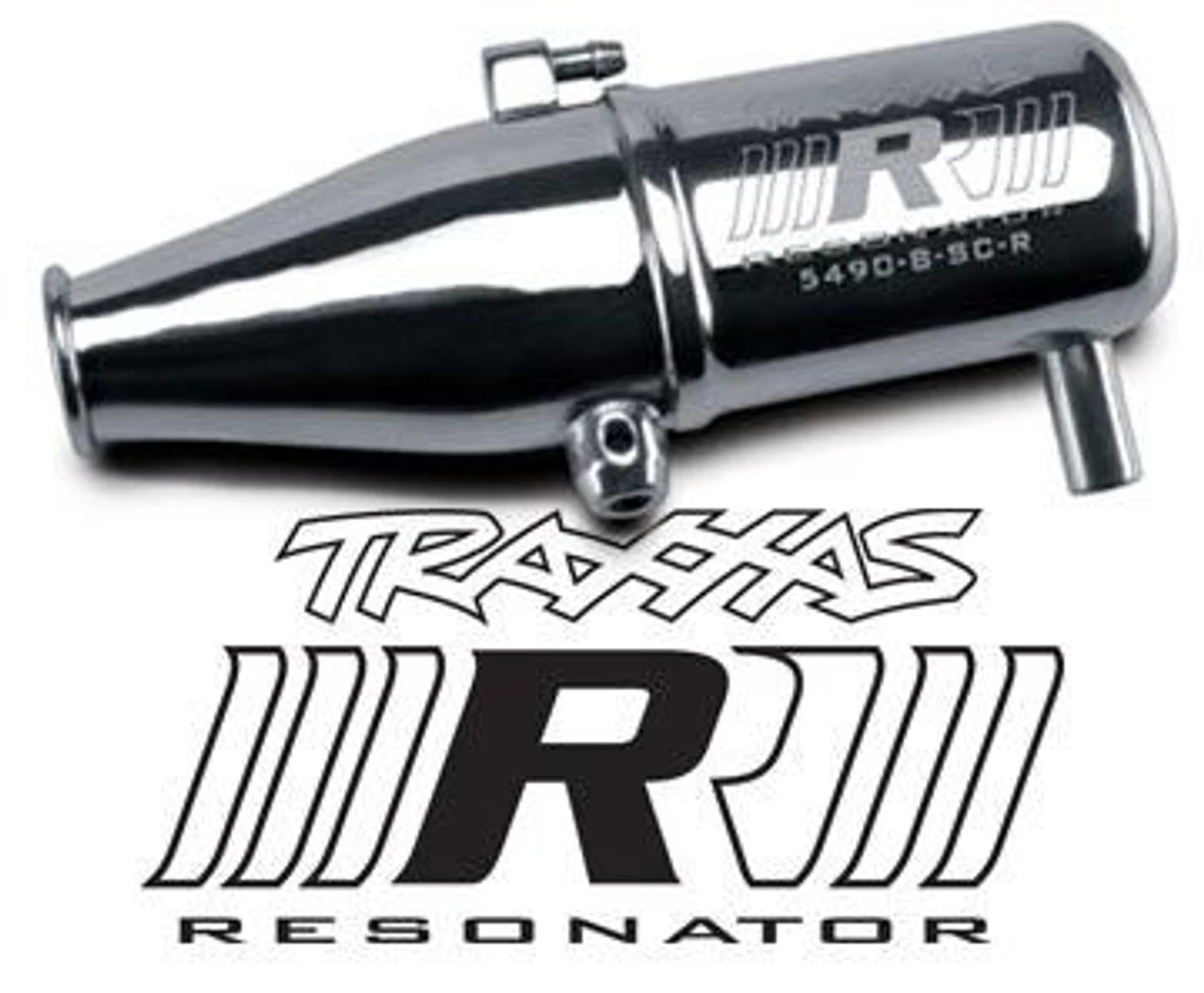 Traxxas Revo 2.5 & 3.3 Resonator Tuned Pipe 3 Traxxas Revo 2.5 & 3.3 Resonator Tuned Pipe