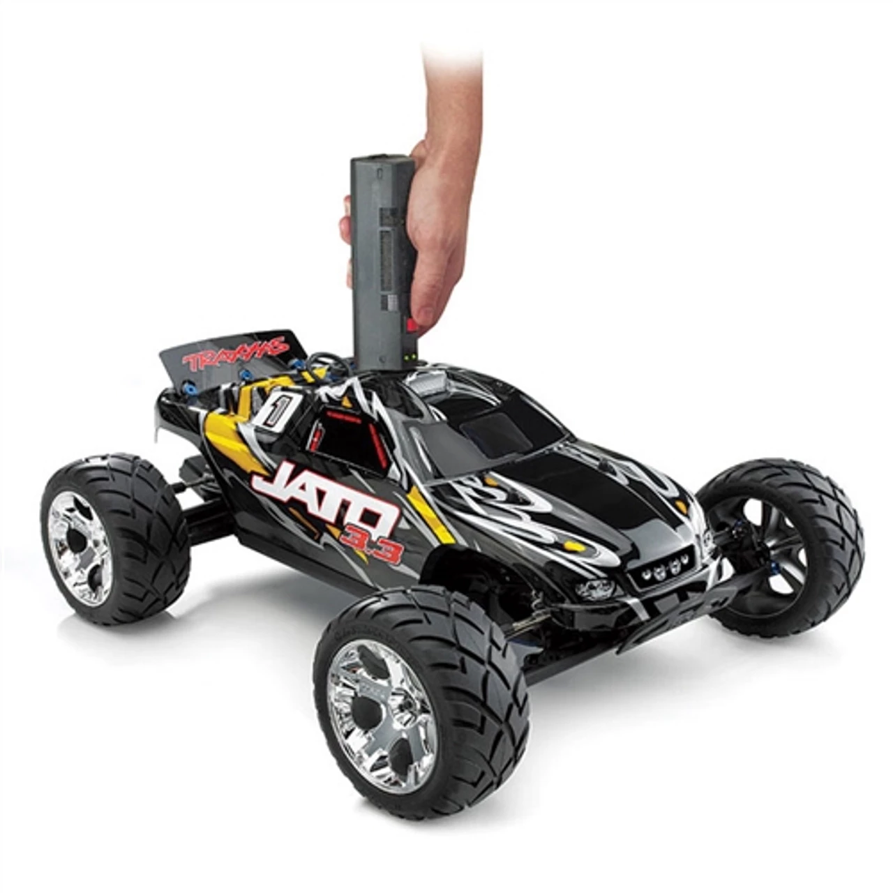 Traxxas Jato 3.3 2WD Truck RTR w/TQi, TSM & Telemetry Included Orange 11 Traxxas Jato 3.3 2WD Truck RTR w/TQi, TSM & Telemetry Included Orange - Image 9