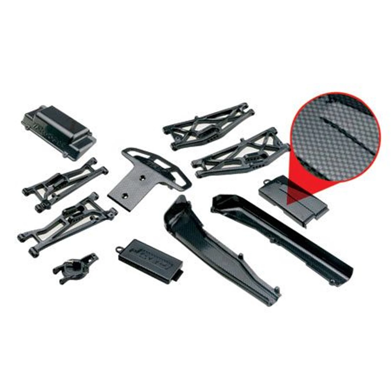 Traxxas Jato 3.3 Complete Exo-Carbon Upgrade Kit 3 Traxxas Jato 3.3 Complete Exo-Carbon Upgrade Kit