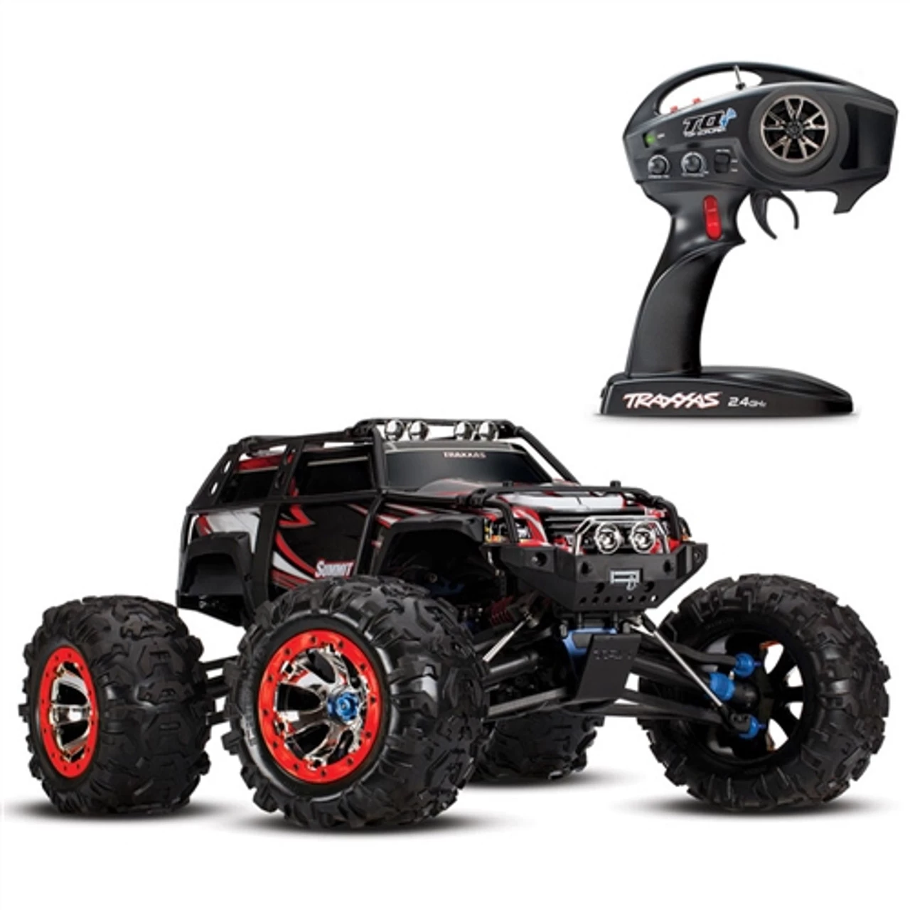 Traxxas 1/10 Summit 4WD RTR Monster Truck w/TQi Orangex 4 Traxxas 1/10 Summit 4WD RTR Monster Truck w/TQi Orangex - Image 2