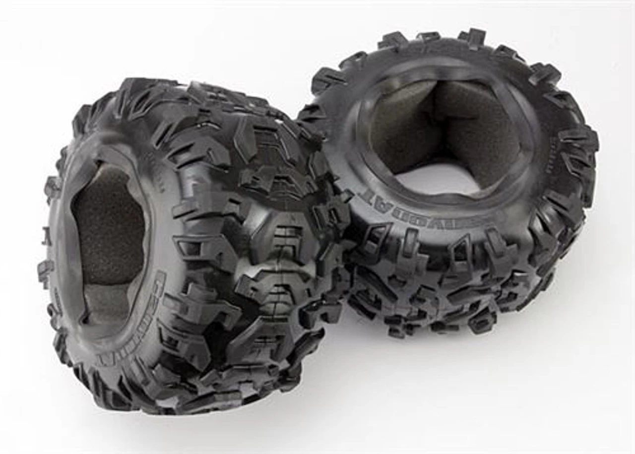 Traxxas Canyon AT Tires w/Foam Inserts for 3.8" Wheels 3 Traxxas Canyon AT Tires w/Foam Inserts for 3.8" Wheels