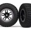 Traxxas BFGoodrich Mud-Terrain T/A KM2 Tires on Black Wheels w/Satin Chrome Beadlock (2) (4WD Fr/Rr, 2WD Rear) -Cars & Trucks Sales TRA5883 2 42846.1562667886