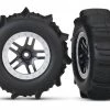 Traxxas Slash Paddle Tires & Chrome Wheels (4x4 Front/Rear, 2WD Rear) 2 Traxxas Slash Paddle Tires & Chrome Wheels (4x4 Front/Rear, 2WD Rear) -Cars & Trucks Sales TRA5891 2 83214.1562662393