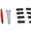 Traxxas Toe links, Slayer (Tubes 7075-T6 aluminum, red) (74mm, fits front or rear) (2)/ rod ends, rear (4)/ rod ends, front (4)/ wrench (1) -Cars & Trucks Sales TRA5938R 2 28623.1562762106