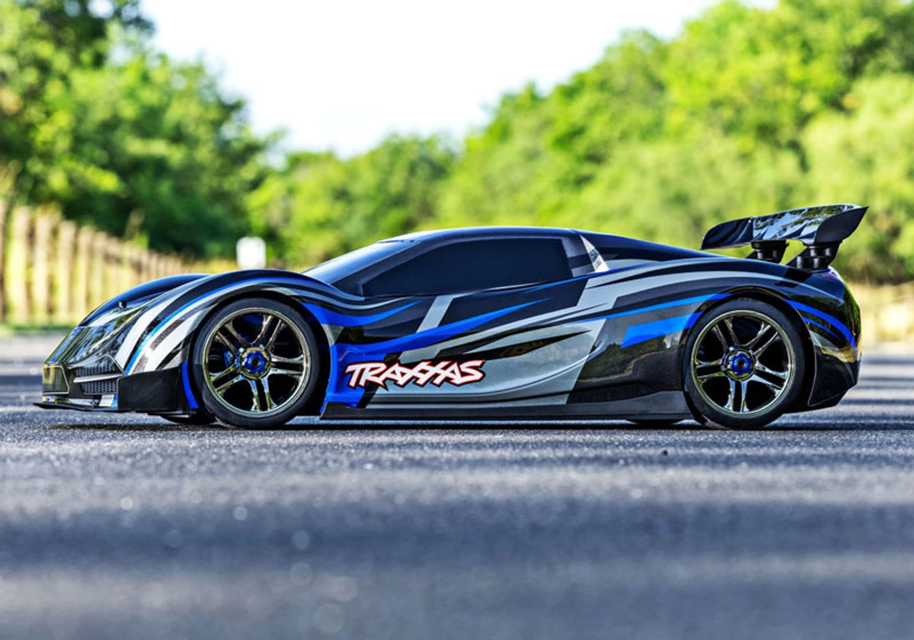 Traxxas XO-1 AWD 1/7 Scale RTR RC Supercar w/TSM & Wireless Module Bluex 5 Traxxas XO-1 AWD 1/7 Scale RTR RC Supercar w/TSM & Wireless Module Bluex - Image 3