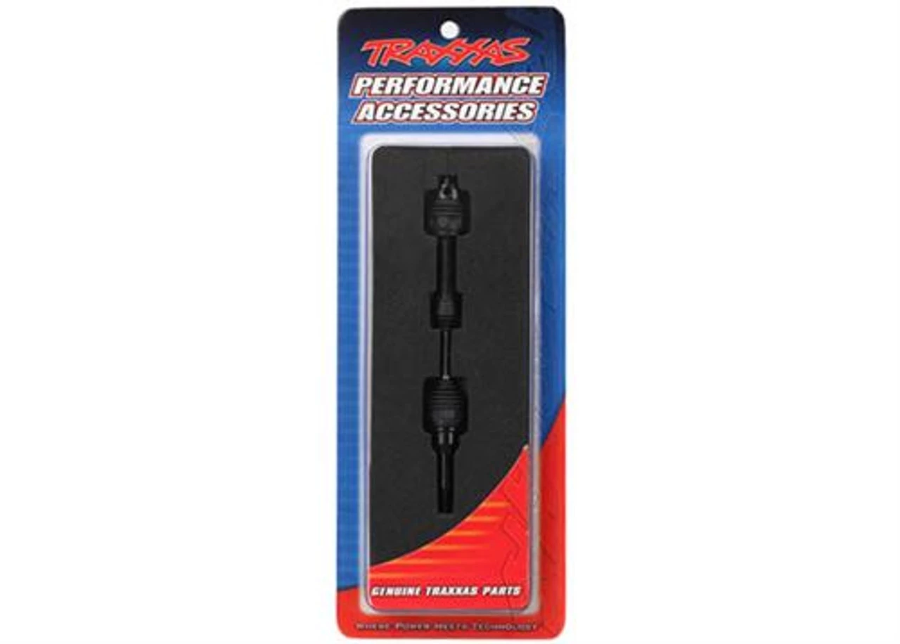 Traxxas Driveshaft, front (steel-spline constant-velocity) (complete assembly) (1) 3 Traxxas Driveshaft, front (steel-spline constant-velocity) (complete assembly) (1)