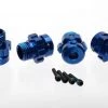 Traxxas Wheel hub, splined, 17mm, 6061-T6 aluminum (blue-anodized) (4)/ screw pin, 4x13mm (with threadlock) (4) (for 6mm axles) 2 Traxxas Wheel hub, splined, 17mm, 6061-T6 aluminum (blue-anodized) (4)/ screw pin, 4x13mm (with threadlock) (4) (for 6mm axles) -Cars & Trucks Sales TRA6469 2 31715.1562601449