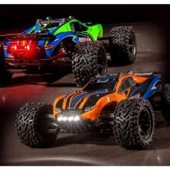 Traxxas Rustler 4x4 XL-5 Brushed RTR Stadium Truck w/Battery & DC Charger w/ LED LIGHTS Orange -Cars & Trucks Sales TRA67064 61 12 18984.1653081170