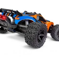 Traxxas Rustler 4x4 XL-5 Brushed RTR Stadium Truck w/Battery & DC Charger w/ LED LIGHTS Orange -Cars & Trucks Sales TRA67064 61 14 67386.1653081170