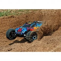 Traxxas Rustler 4x4 VXL RTR Truck & 60+MPH 3S LiPo Combo Blue -Cars & Trucks Sales TRA67076 4 C3 7 31825.1562672498