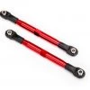 Traxxas Rustler 4x4 TUBES Red 7075-T6 Aluminum Front 87mm Toe Links -Cars & Trucks Sales TRA6742R 17012.1571534353
