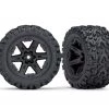 Traxxas Electric 2WD Rear Talon EXT Tires Mounted on Black 2.8 Wheels (2) -Cars & Trucks Sales TRA6774 2 45160.1562670117