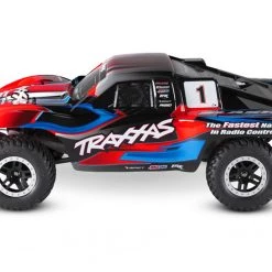 Traxxas Slash 4x4 Brushed 1/10 Short Course RTR Truck w/Batt & Charger & LED Lights Red -Cars & Trucks Sales TRA68054 61 6 08297.1653679347