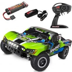 Traxxas Slash 4x4 Brushed 1/10 Short Course RTR Truck w/Batt & Charger & LED Lights Red