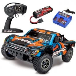 Traxxas Slash 4x4 Ultimate Short Course Truck & 60MPH 3S LiPo Combo Orange -Cars & Trucks Sales TRA68077 4 3SCOMBO 3 50457.1562670503