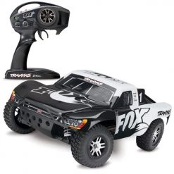 Traxxas Slash 4x4 VXL Brushless RTR Short Course RC Truck w/TSM Keegan Kincaid/vision Wheel
