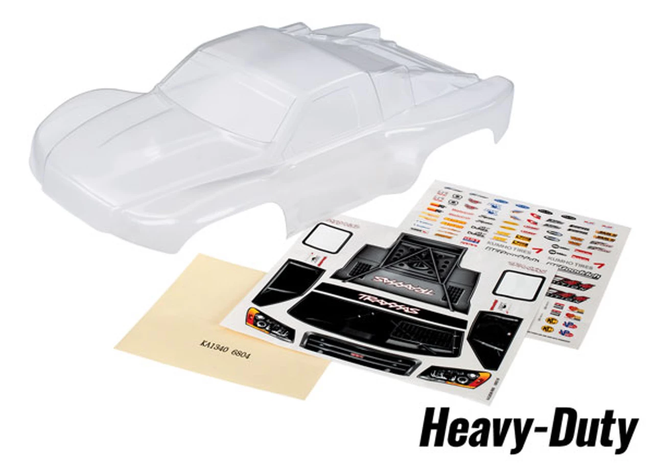 Traxxas Slash 4x4 Clear Heavy Duty Body 3 Traxxas Slash 4x4 Clear Heavy Duty Body