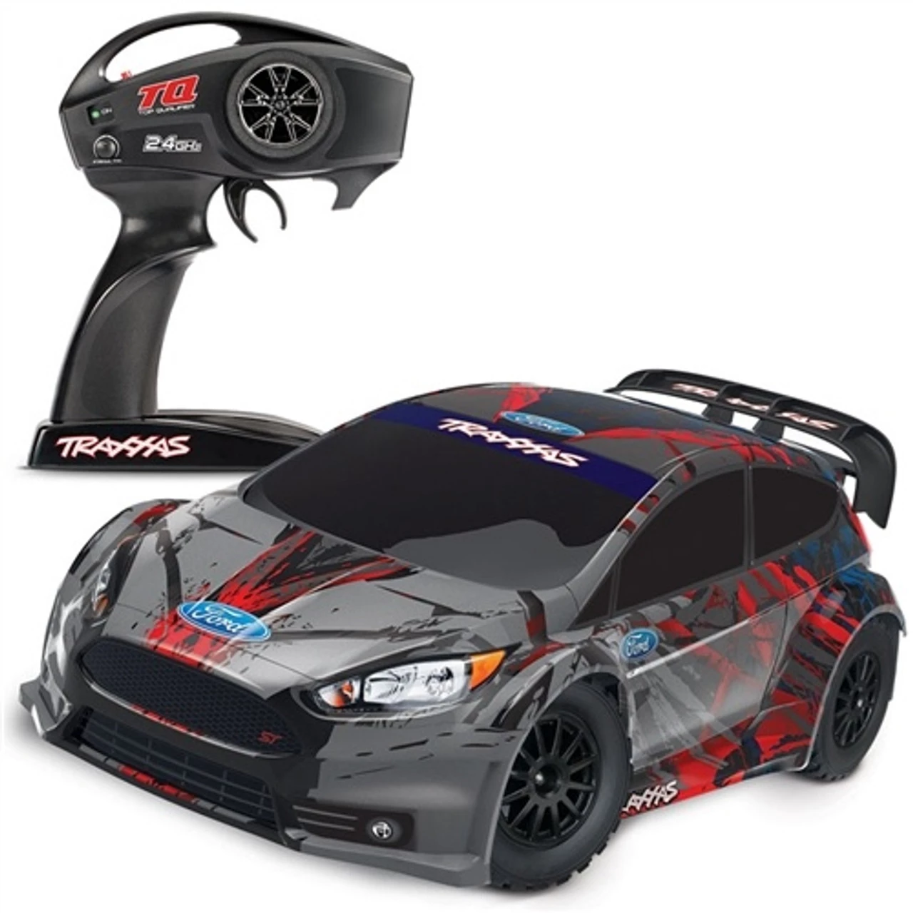 Traxxas Ford Fiesta ST Rally 1/10 4WD Brushed RTR 3 Traxxas Ford Fiesta ST Rally 1/10 4WD Brushed RTR