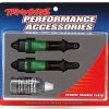 Traxxas Green GTR Long Shocks w/PTFE-Coated Bodies & TiN Shafts (assembled w/o springs) (2) 1 Traxxas Green GTR Long Shocks w/PTFE-Coated Bodies & TiN Shafts (assembled w/o springs) (2) -Cars & Trucks Sales TRA7461G 67811.1572726773
