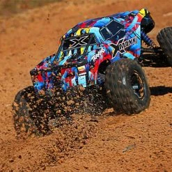 Traxxas X-Maxx 8S 4WD RTR Monster Truck Combo w/4S 6700mAh & SINGLE Charger Rock-n-roll -Cars & Trucks Sales TRA77086 7 98333.1654631979