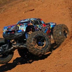Traxxas X-Maxx 8S 4WD RTR Monster Truck Combo w/4S 6700mAh & SINGLE Charger Rock-n-roll -Cars & Trucks Sales TRA77086 9 16803.1654631979