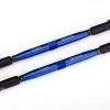 Traxxas X-Maxx Blue 7075-T6 Aluminum Toe Link TUBES (157mm) (2) w/Rod Ends & Hollow Balls -Cars & Trucks Sales TRA7748X 2 67188.1562667925