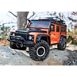 Traxxas TRX-4 Land Rover Defender Adventure Orange Body w/ExoCage, Inner Fenders, Fuel Canisters & Jack -Cars & Trucks Sales TRA8011A 6 14665.1562669880
