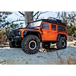 Traxxas TRX-4 Land Rover Defender Adventure Orange Body w/ExoCage, Inner Fenders, Fuel Canisters & Jack -Cars & Trucks Sales TRA8011A 7 30671.1562669880