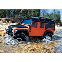 Traxxas TRX-4 Land Rover Defender Adventure Orange Body w/ExoCage, Inner Fenders, Fuel Canisters & Jack -Cars & Trucks Sales TRA8011A 8 15754.1562669881