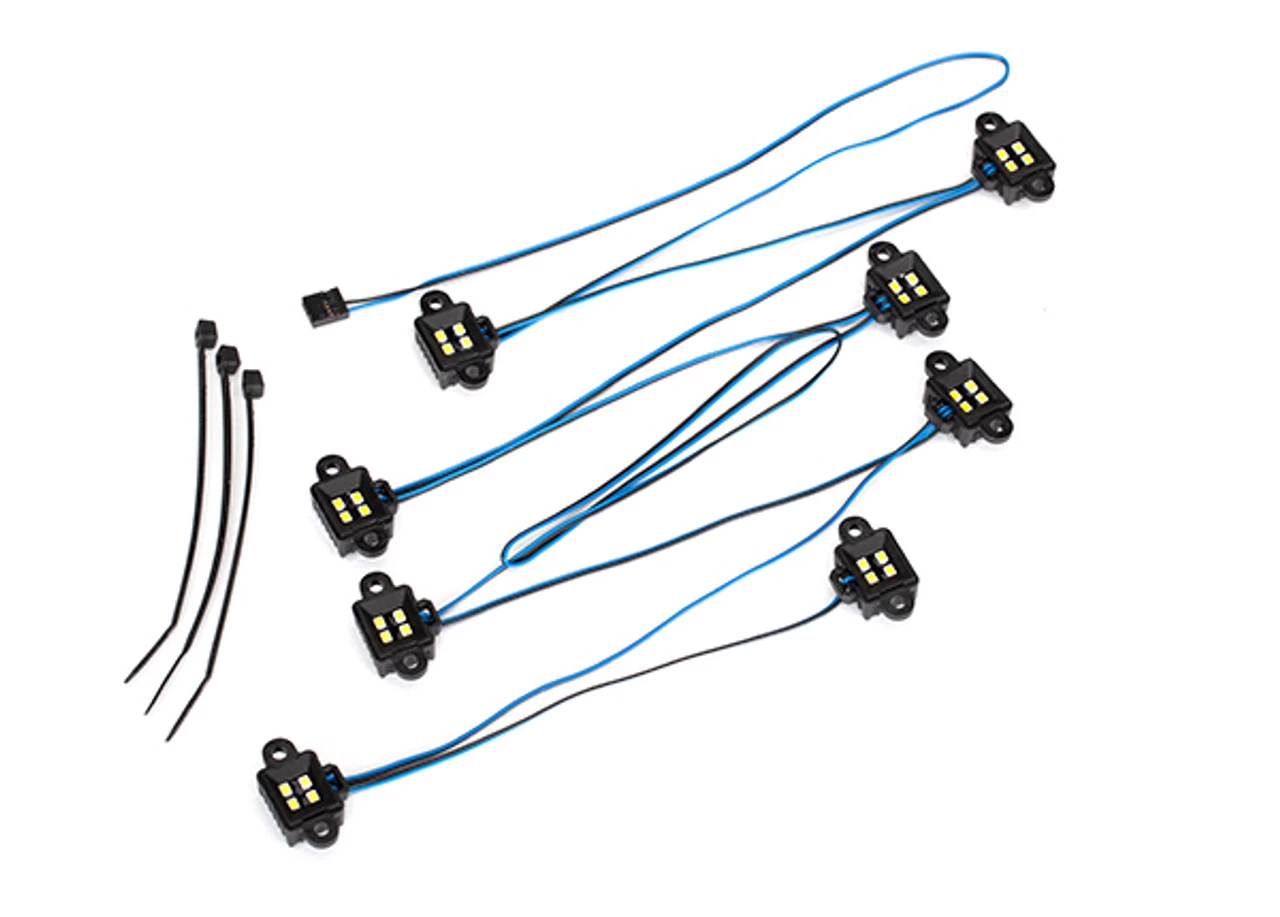 Traxxas TRX-4 & TRX-6 LED Rock Light Kit - Requires 8028 Power Supply & 8018, 8072, or 8080 Inner Fenders 3 Traxxas TRX-4 & TRX-6 LED Rock Light Kit - Requires 8028 Power Supply & 8018, 8072, or 8080 Inner Fenders