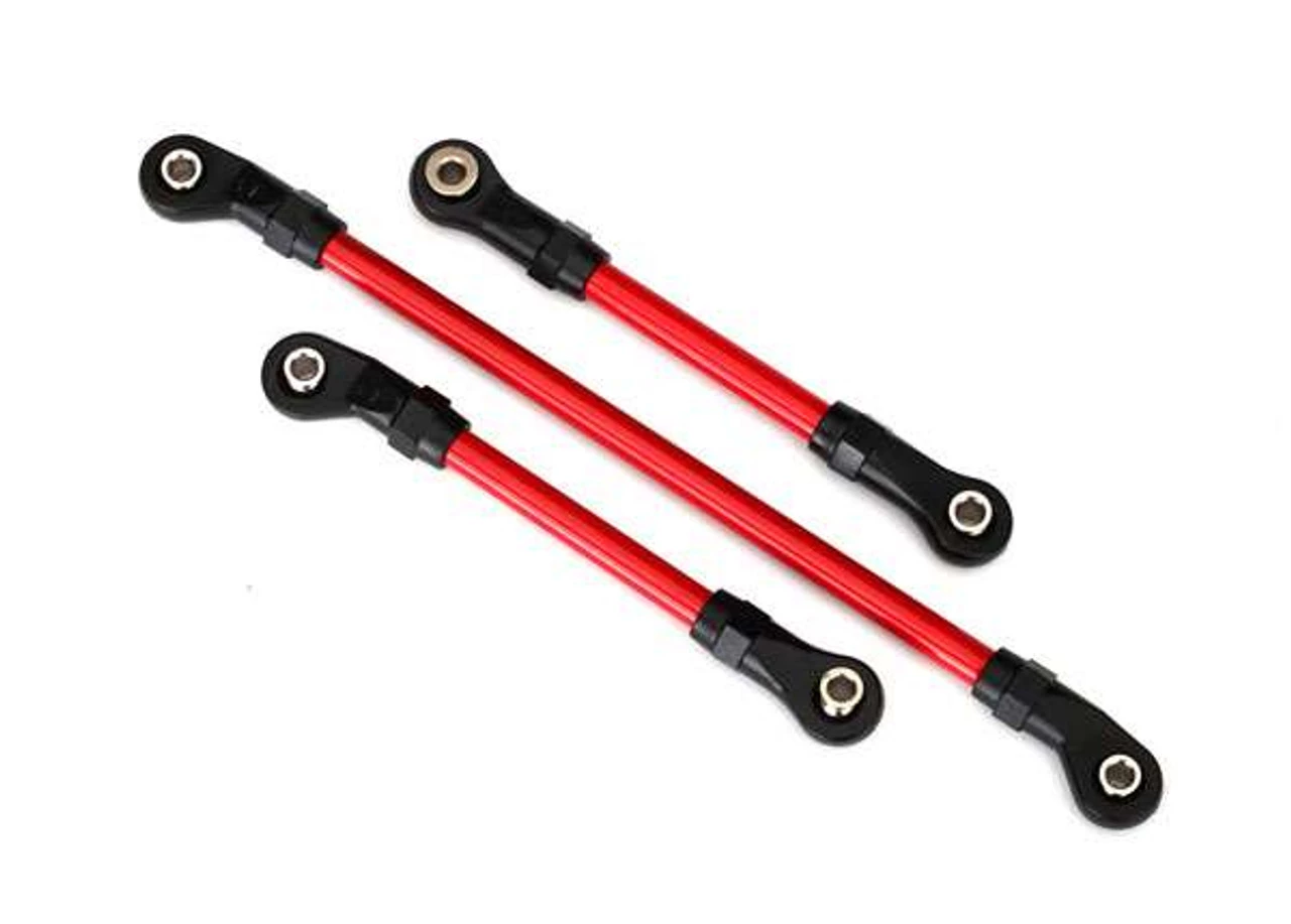 Traxxas TRX-4 Long Arm Lift Kit Red Steering Link, Draglink, Panhard Link w/Hollow Balls 3 Traxxas TRX-4 Long Arm Lift Kit Red Steering Link, Draglink, Panhard Link w/Hollow Balls