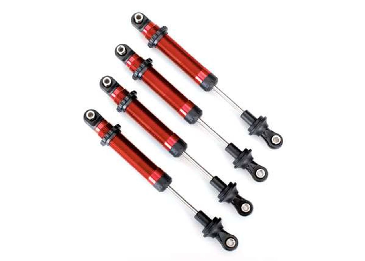 Traxxas TRX-4 GTS Red Aluminum Shocks for #8140R TRX-4 Long Arm Lift Kit 3 Traxxas TRX-4 GTS Red Aluminum Shocks for #8140R TRX-4 Long Arm Lift Kit