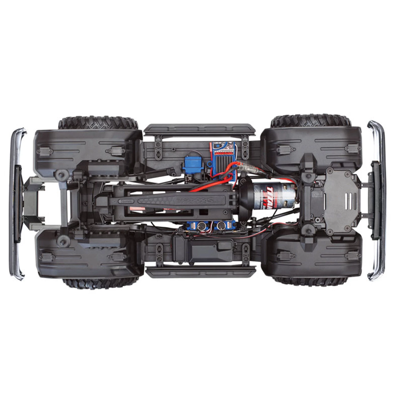 Traxxas TRX-4 Chevy K5 Blazer RC 4x4 Rock Crawler RTR w/3S LiPo COMBO Red 12 Traxxas TRX-4 Chevy K5 Blazer RC 4x4 Rock Crawler RTR w/3S LiPo COMBO Red - Image 10