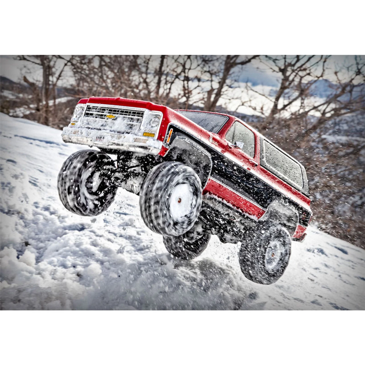 Traxxas TRX-4 Chevy K5 Blazer RC 4x4 Rock Crawler RTR w/3S LiPo COMBO Red 9 Traxxas TRX-4 Chevy K5 Blazer RC 4x4 Rock Crawler RTR w/3S LiPo COMBO Red - Image 7