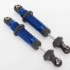Traxxas TRX-4 GTS Blue Aluminum Shocks, Assembled w/Spring Retainers (2)