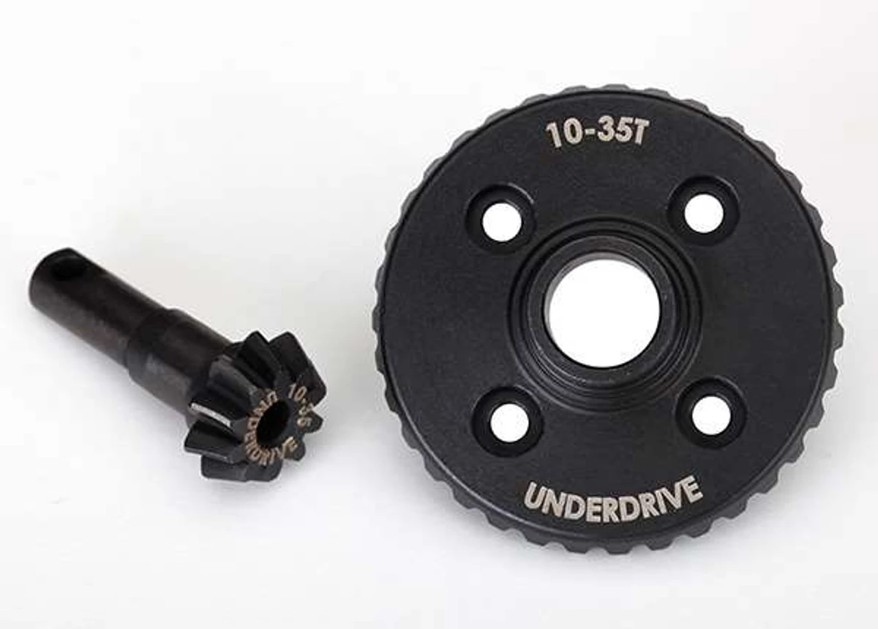 Traxxas TRX-4 Machined Steel Underdrive Differential Ring & Pinion Gears 3 Traxxas TRX-4 Machined Steel Underdrive Differential Ring & Pinion Gears