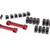 Traxxas 4-Tec 2.0 Red Aluminum Suspension Arm Mounts w/Hinge Pin Retainers & Inserts -Cars & Trucks Sales TRA8334R 2 80373.1562668031