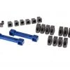 Traxxas 4-Tec 2.0 Blue Aluminum Suspension Arm Mounts w/Hinge Pin Retainers & Inserts -Cars & Trucks Sales TRA8334X 2 64471.1562668032