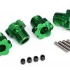 Traxxas Green Aluminum 17mm Splined Hex Wheel Hubs w/Pins & Set Screws -Cars & Trucks Sales TRA8654G 2 61264.1562668348