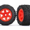 Traxxas Talon EXT Tires Mounted on Orange Wheels w/17mm Splined Hex 2 Traxxas Talon EXT Tires Mounted on Orange Wheels w/17mm Splined Hex -Cars & Trucks Sales TRA8672A 2 63383.1562668365