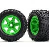 Traxxas Talon EXT Tires Mounted on Green Wheels w/17mm Splined Hex 2 Traxxas Talon EXT Tires Mounted on Green Wheels w/17mm Splined Hex -Cars & Trucks Sales TRA8672G 2 75449.1562668366