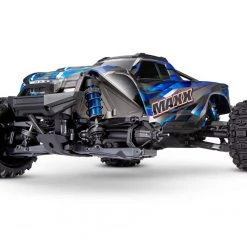 Traxxas Maxx 4S RTR Brushless 4x4 RC Monster Truck with WideMAXX LiPo Combo Package Blue -Cars & Trucks Sales TRA89086 10 12411.1645129295
