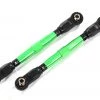 Traxxas Maxx Front TUBES Green 7075-T6 Aluminum Toe Links (88mm) w/Rod Ends & Wrench -Cars & Trucks Sales TRA8948G 14822.1602640358