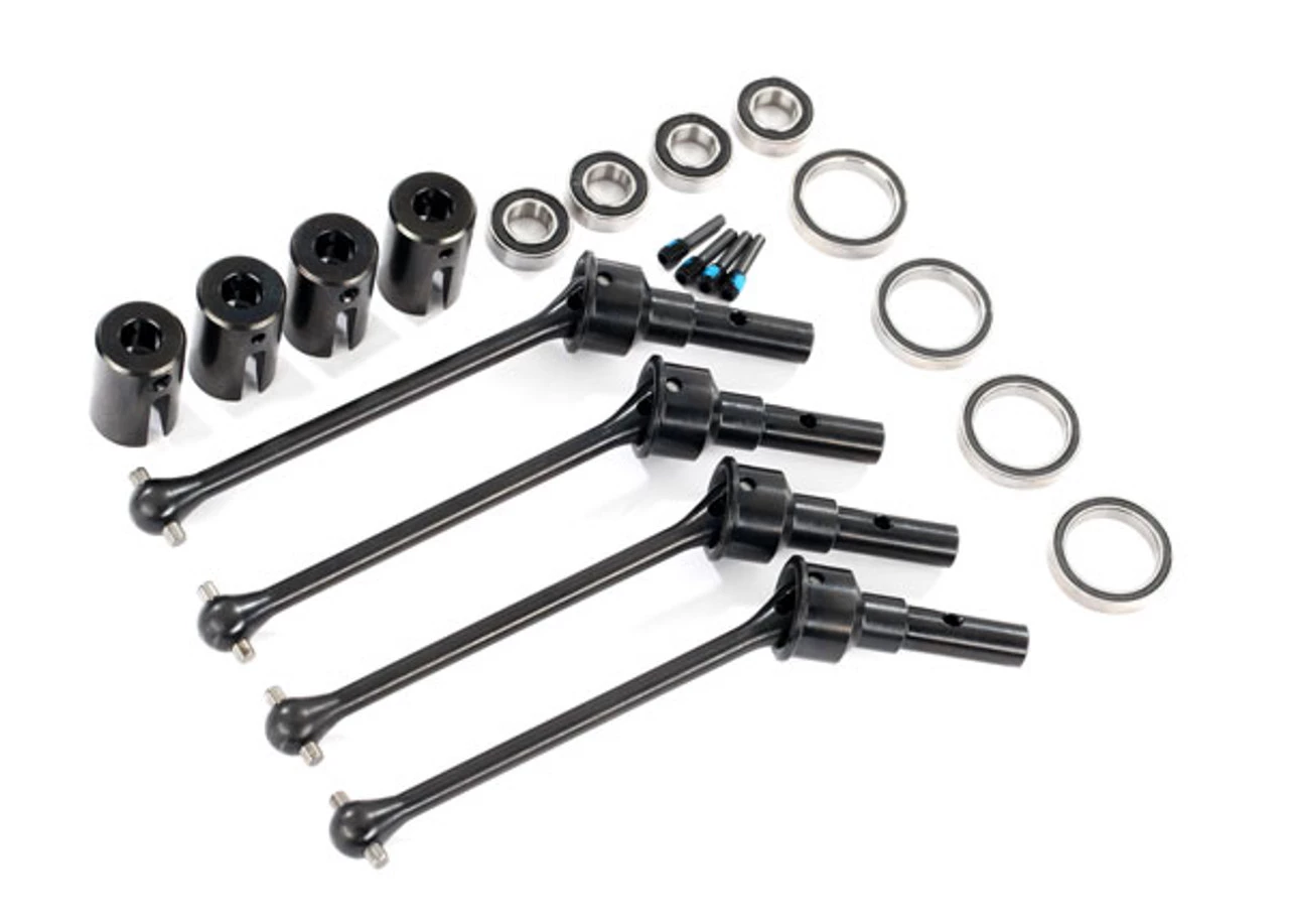 Traxxas Maxx Assembled Steel CV Driveshafts (4) - Requires #8654, 8654G, or 8654R and #7758, 7758G, or 7758R for Installation 3 Traxxas Maxx Assembled Steel CV Driveshafts (4) - Requires #8654, 8654G, or 8654R and #7758, 7758G, or 7758R for Installation