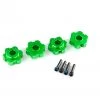Traxxas Maxx Green Aluminum Hex Wheel Hubs (4) & 4x13mm Screw Pins (4) 1 Traxxas Maxx Green Aluminum Hex Wheel Hubs (4) & 4x13mm Screw Pins (4) -Cars & Trucks Sales TRA8956G 48833.1602640359
