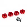 Traxxas Maxx Red Aluminum Hex Wheel Hubs (4) & 4x13mm Screw Pins (4) 1 Traxxas Maxx Red Aluminum Hex Wheel Hubs (4) & 4x13mm Screw Pins (4) -Cars & Trucks Sales TRA8956R 40815.1602640359