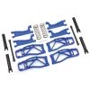 Traxxas Maxx 4S Blue WideMaxx Suspension Kit - Includes Front & Rear Suspension Arms, Front Toe Links, Rear Shock Springs -Cars & Trucks Sales TRA8995X 97175.1632843551