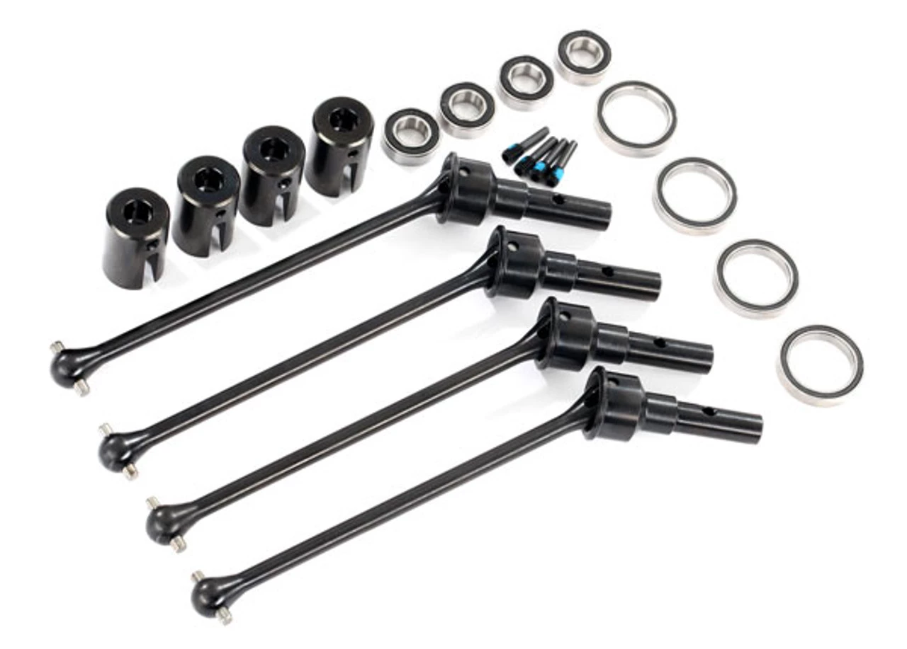 Traxxas Maxx Steel CV Driveshafts: WideMaxx Suspension 3 Traxxas Maxx Steel CV Driveshafts: WideMaxx Suspension