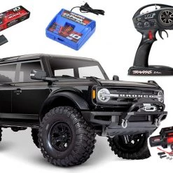 Traxxas TRX-4 2021 Ford Bronco 4WD RTR Crawler Trail Truck w/3s LiPo COMBO W/FREE WINCH KIT #8855 Red
